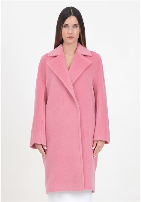 Cappotto doppiopetto Sidney rosa da donna MAX MARA | 2426016061600018